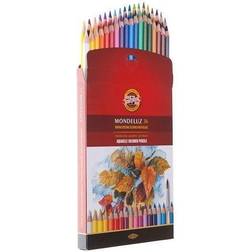Koh-I-Noor Aquarellstiftetui Mondeluz 36er Farbkartonetui