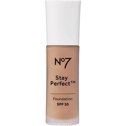 No7 Stay Perfect Foundation 18 Wheat