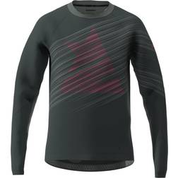 Zimtstern Uomo Maglia Ciclismo a Manica Lunga ProTechZonez - Nero