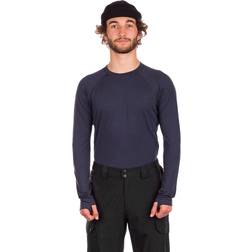 ARTILECT Boulder 125 Crew LS Shirt Men kalamata/ash 2022 Ski & Thermal Underwear Tops