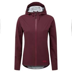 Dhb Trail Women's Waterproof Jacket Burgundy Jackets