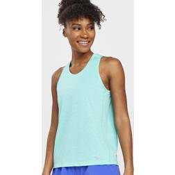 Saucony Women's Stopwatch Singlet - Cool Mint/Heather