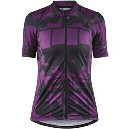 Craft ADV Bike Endur Graphic Jersey Women blossom-black 2022 Cycling Jerseys