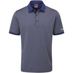 Oscar Jacobson Polo Shirt - Grey/Navy