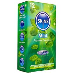 Skins Kondomer Med Mintsmag 8-pack