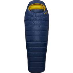 Rab Women's Ascent Pro 600 Down sleeping bag size bis 170 cm Körperlänge, blue