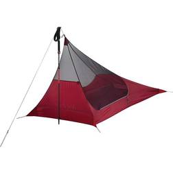 MSR Thru-Hiker Mesh House 1 Mosquito net size 223 x 84 x 96 cm, red