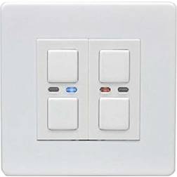 LightWave LightwaveRF Double Slave Dimmer White JSJSLW452WH