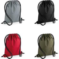 BagBase Unisex Recycled Gymsac - Grau