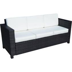 OutSunny Rattan 3 Seater 01-0719 Divano da Esterno