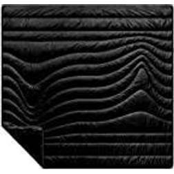 Rumpl Solid Puffy Blanket size 213 x 203 cm, black Blankets Black