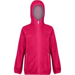 Regatta Great Outdoors Childrens/kids Lever Ii Packaway Rain Jacket (cabaret)