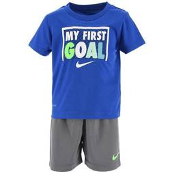 Nike Infant My First Short Set - Blue (66J268-M19)