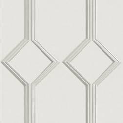 Azzurra Panel Wallpaper Off White Belgravia 9503