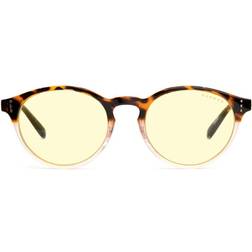 Gunnar ATTACHÉ Vestibilità Orientale Blu-Light Block ATT-01301 da Vista Tartarugatishell per Uomo (Solo Montatura)