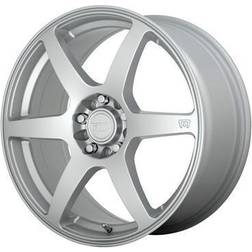 Motegi Aluminum Rim MR143 CS6 18X8in Hyper Silver Finish MR14388017435