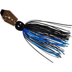 Z-Man Señuelo hundido Chatterbait Mini Max 3/8 Oz negro azul (8866)