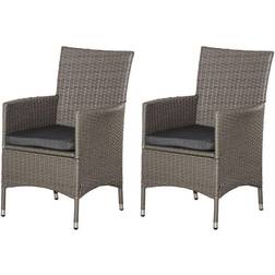 OutSunny 861-004 2-pack Garden Dining Chair