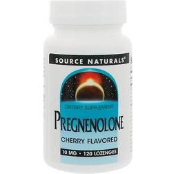 Source Naturals Pregnenolone Cherry Flavored, 10 mg, 120 Lozenges