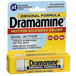 Dramamine Motion Sickness Original Tablets 12ct