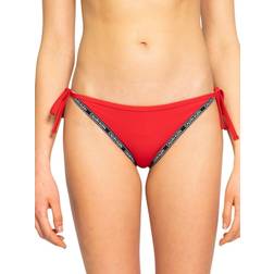 Calvin Klein String Side Tie Bikini Bottom - Red