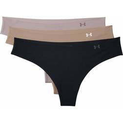 Under Armour 9P Pure Stretch Thong - Beige