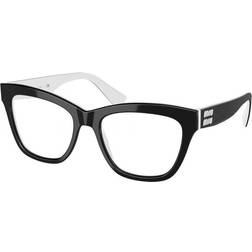 Miu Miu da vista Mu 03uv cod. colore aco1o1 Donna Cat eye Nero