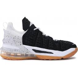 Nike LeBron 18 GS - Black/White/Gum Med Brown