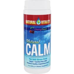 Natural Vitality Natural Calm Magnesium Anti-Stress Drink Cherry Flavor 8 oz