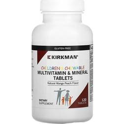 Kirkman Kirkman Children's Chewable Multi-Vitamin/Mineral 120 Tablets