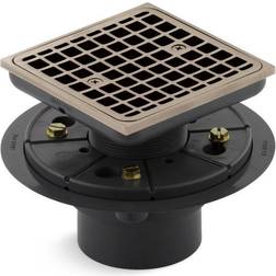 Kohler Clearflo Square design tile-in shower drain