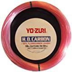 Yo-Zuri 30-Yard HD Fluorocarbon Leader Line, Pink, 25-Pound