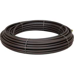 Uponor 40 mm PE80 PN6 SDR17 rør, sort, 100 m, EN 12201