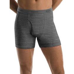 Hanes Ultimate Men Boxer Briefs 5-Pack Fashion Stripe