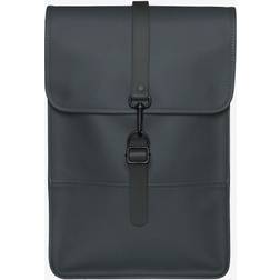 Rains Backpack Mini Slate, Male, Ropa, bolsos y carteras, Negro, ONESIZE