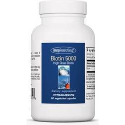 Allergy Research Group Biotin 5000 60 Vegetarian Capsules