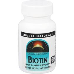 Source Naturals Biotin 10000 mcg. 60 Tablets