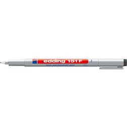 Edding OHP pen 151 F non-permanent pen 4-151001 Black