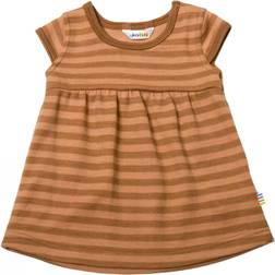 Joha Dress Wool in Dark And Light - Copper Strip (46243-246-7061)