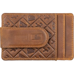 Baseballism Arizona Diamondbacks Flag Man Glove Money Clip Wallet - Brown