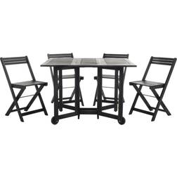 Safavieh Arvin Patio Dining Set, 1 Table incl. 4 Chairs