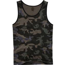 Brandit Tank Top - Dark Camo