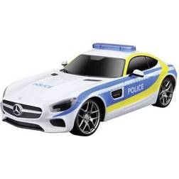 Maisto 1:24 RC Bil nybörjare Elektrisk MaistoTech Mercedes AMG GT Polizei Bakhjulsdrift (2WD)