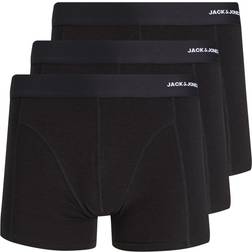 Jack & Jones Bamboo Trunks 3-pack - Black