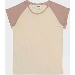 Urban Classics Girls Contrast Raglan Tee T-Shirt old