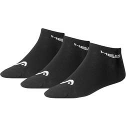 Head Tennis Sneaker Socks 3 Pairs - Black