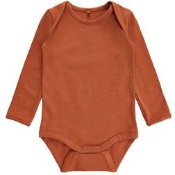 Soft Gallery Bob L/S Bodysuit - New Owl Bombay Brown (SG1722)