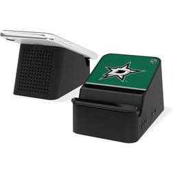 Strategic Printing Dallas Stars Stripe Wireless Charging Station & Bluetooth Speaker