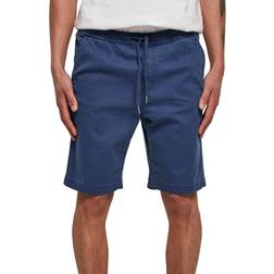 Urban Classics Stretch Twill Jogging Shorts - Dark Blue