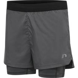 Newline 2in1 Running Shorts - Grau